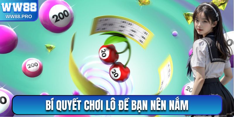 Bí quyết chơi lô đề bạn nên nắm