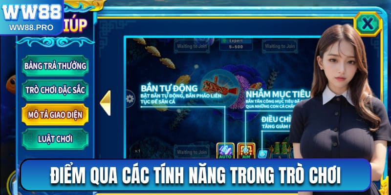 Điểm qua các tính năng trong Dragon Fishing