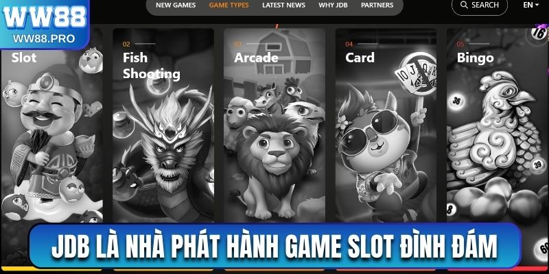 JDB là nhà hành hành Game Slot đình đám nhất hiện nay